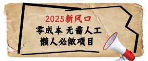 2025新风口，懒人必做项目，浏览器全自动掘金【揭秘】-木石资源网