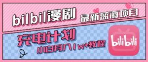 最新蓝海项目，B站充电计划，小白也能月入1w+-木石资源网