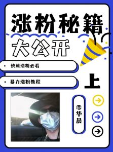 最新AI美女玩法，颜值暴力涨粉教程，涨粉秘籍大公开-木石资源网