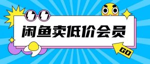 外面收费998的闲鱼低价充值会员搬砖玩法号称日入200+-木石资源网