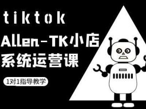 TK小店系统运营课-tiktok跨境电商教程-木石资源网