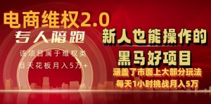 电商维权 4.0 如何做到月入 5 万+每天 1 小时新人也能快速上手【仅揭秘】-木石资源网