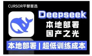 2025年deepseek R1 大型模型本地安装部署(文件+教程)本地部署,超低训练成本-木石资源网