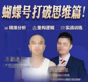 天诺老吴蝴蝶号50节线上课,蝴蝶号打破思维篇-木石资源网