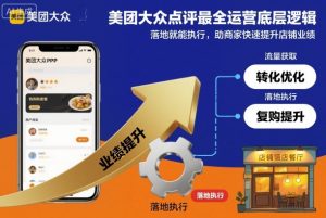 美团大众点评最全运营底层逻辑,落地就能执行,助商家快速提升店铺业绩-木石资源网