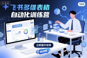 飞书多维表格自动化训练营,手把手教你告别重复处理,用多维表格开启高效办公新模式-木石资源网