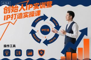 创始人IP实训营,IP打造实操课-木石资源网