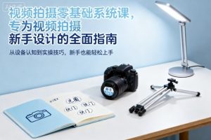 视频拍摄零基础系统课,专为视频拍摄新手设计的全面指南-木石资源网