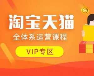 淘宝天猫全体系运营课程：店铺全系运营、动销玩法、付费推广、流量提升、擦边球玩法等等-木石资源网