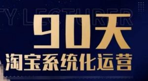 90天淘宝系统化运营,从入门到精通-木石资源网