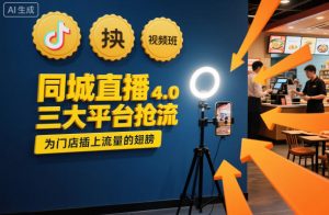 同城直播实操班4.0,三大平台抢流,为门店插上流量的翅膀-木石资源网
