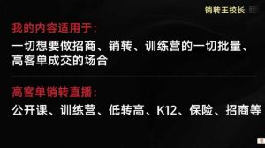 销转王校长合集,销转课,把公开课做成印钞机,送王校长印钞机课-木石资源网