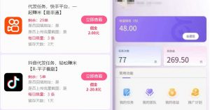 新手副业首选！视频代发接单，领任务发视频，长期稳定不费劲儿-木石资源网